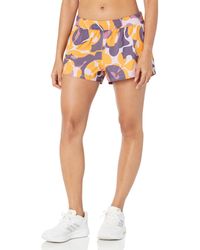adidas - Pacer Training Essentials Floral Woven Shorts - Lyst