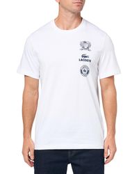 Lacoste - Regular Fit Made In France Graphic T-shirt - Lyst
