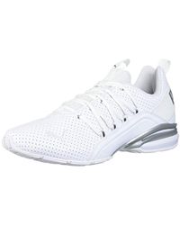 PUMA Mostro Perforated Leather Sneakers in White for Men - Lyst