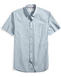 Dickies Men/'S Short Sleeve Chambray Shirt With Contrast Collar