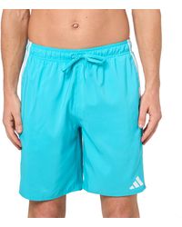 adidas - Badeshorts mit 3 Streifen - Lyst