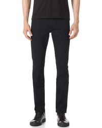 PAIGE Denim Lennox Jeans in Navy (Blue 