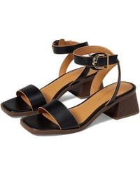Tommy Hilfiger - Tafita Heeled Sandal Sandals, Leather - Lyst