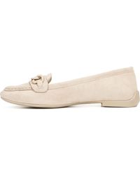 Franco Sarto - S Farah Slip On Casual Loafer Flats Sand Beige Suede 6 M - Lyst