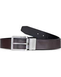 Hurley - Reversible Leather Belts - Lyst