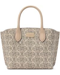 Kate Spade - Suite Spade Flower Coated Canvas Large Work Tote - Lyst