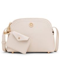Anne Klein - S Dome Crossbody With Detachable Card Case - Lyst