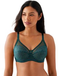 Wacoal - Retro Chic Unlined Mesh Full Coverage Underwire Bra - Lyst