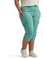 Lee Jeans Flex-to-go Relaxed Fit Cargo Skimmer Capri Pant