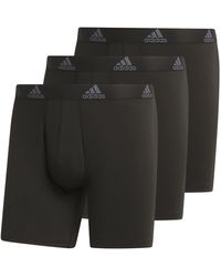 adidas - Performance Stretch Cotton Boxer Brief Underwear - Lyst