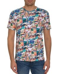 Robert Graham - Hawaiian Summer Short-sleeve Graphic T-shirt - Lyst