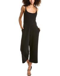 Vince - S Scoop Nk Jumpsuit,black,x-large - Lyst