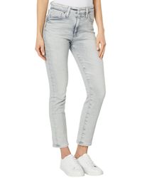 AG Jeans - Mari Crop In Avalanche - Lyst