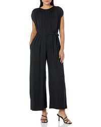 Velvet By Graham & Spencer - Velvet By Graham And Spencer Norah Sleeveless Tie Jumpsuit - Lyst