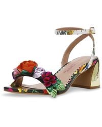 Betsey Johnson - Darcee Heeled Sandal - Lyst