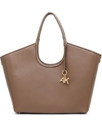 Anne Klein - S Large Structured Tote With Pouch - Lyst