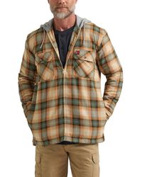 Wrangler - Masonry Hooded Jacket - Lyst
