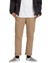 Volcom - Frickin Modern Fit Stretch Chino Pant - Lyst