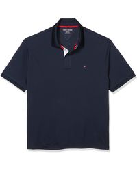 Tommy Hilfiger Big And Tall Polo Shirt Custom Fit, Chinese Red, 5xl for Men  - Lyst