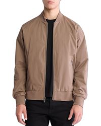 Calvin Klein - Matte Long Sleeves Bomber Jacket - Lyst