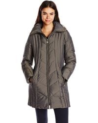 anne klein puffer coat