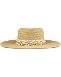 Lucky Brand - Summer Wide Brim Panama Adjustable Hat - Lyst