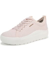Dr. Scholls - S Time Off Knit Sneaker Petal Pink Knit 11 M - Lyst
