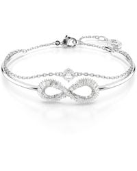 Swarovski - Hyperbola Bangle - Lyst