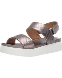 franco sarto kenan leather platform sandals