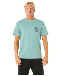 Rip Curl - Graphic Short Sleeve Crew Neck T-shirt - Lyst