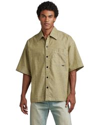 G-Star RAW - One Pocket Short Sleeve Boxy Shirt - Lyst