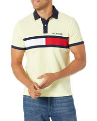 Tommy Hilfiger - Flag Pride Polo Shirt In Regular Fit - Lyst