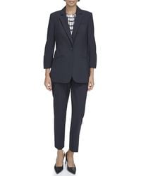 Calvin Klein - Ruched Sleeves Two Front Bottom Pockets Blazer - Lyst