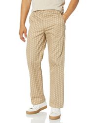Lacoste - Printed Straight Leg Chino Pant - Lyst