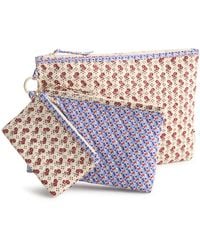 Vera Bradley - Premium Cotton 3 Pouch Organizer Set - Lyst