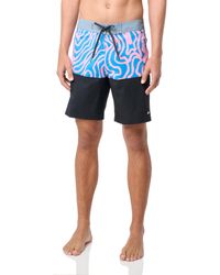 Quiksilver - Surfsilk Straight Leg 19 Boardshort Swim Trunk Board Shorts - Lyst