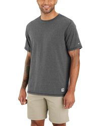 Carhartt - Lightweight Durable Relaxed Fit Short-Sleeve T-Shirt - Lyst