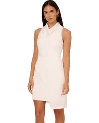 Adrianna Papell - Adrianna Day Asymmetric Short Dress - Lyst
