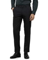 Kenneth Cole - Mens Stretch Modern-fit Flat-front Dress Pants - Lyst