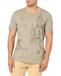 John Varvatos - Travelers Stamps Tee - Lyst