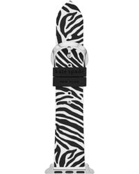 Kate Spade - Women's Zebra Print Silicone Band For Apple Watch® - Lyst