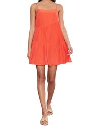 Velvet By Graham & Spencer - Suzie Silk Cotton Voile Dress - Lyst