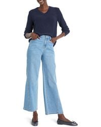 NIC+ZOE - Nic+zoe Crimpy Cord Sweater - Lyst