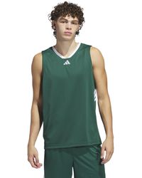 adidas - Basketball Legends 3-stripes Tank Top - Lyst