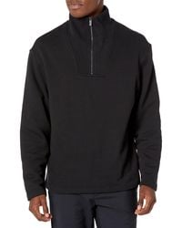 Calvin Klein - Terry Quarter Zip Sweatshirt - Lyst