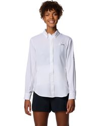 Columbia - Tamiamitm Ii Long Sleeve Shirt Long Sleeve Button Up 1, Polyester - Lyst