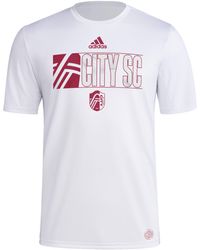 adidas - St. Louis City Soccer Club Mls Short Sleeve T-shirt - Lyst
