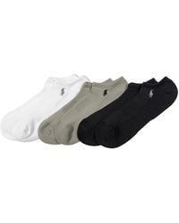 Polo Ralph Lauren - Tech Athletic Low Cut Sock 3 Pair Pack - Lyst