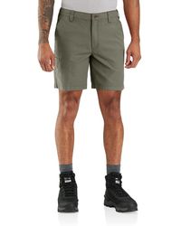 Carhartt - Rugged Flex(R) Relaxed Fit 8 Canvas Shorts (Dusty) Clothing - Lyst