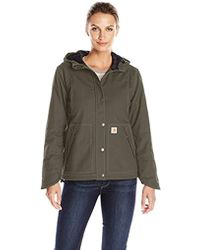 Carhartt Full Swing Cryder Stretch Quick Duck Jacket - Green